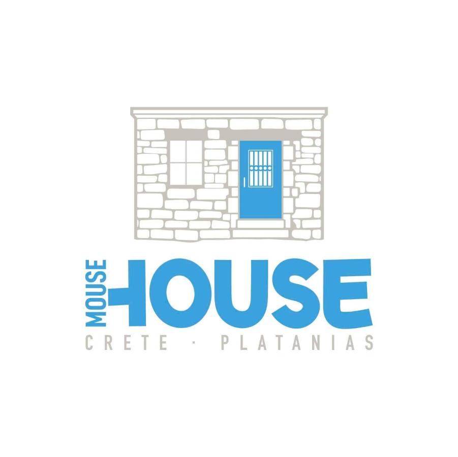 Mouse House With Sea View And Mini Pool Villa Platanias  Luaran gambar