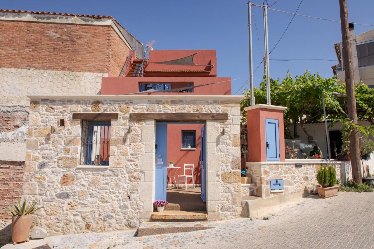 Mouse House With Sea View And Mini Pool Villa Platanias  Luaran gambar