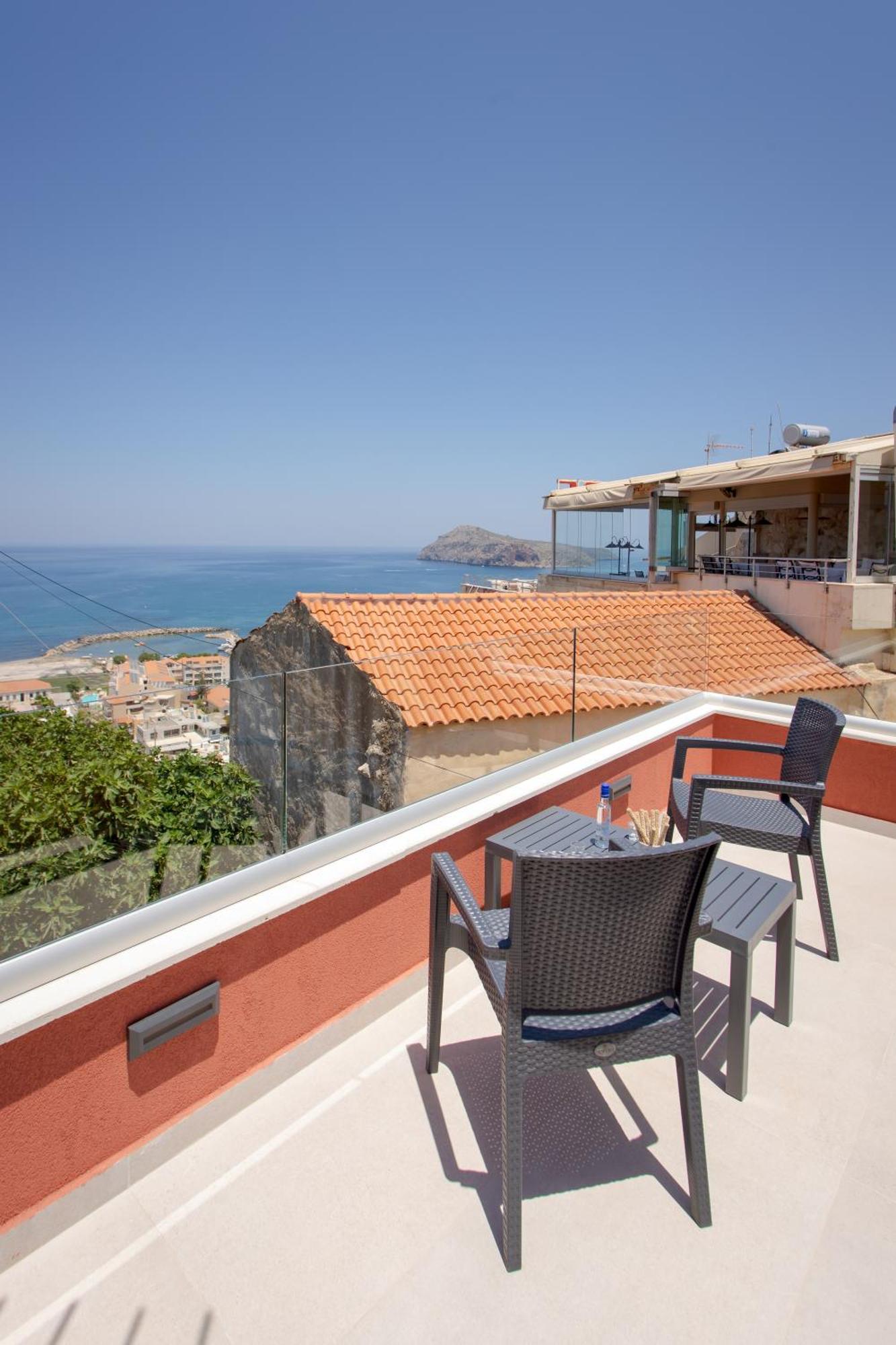 Mouse House With Sea View And Mini Pool Villa Platanias  Luaran gambar